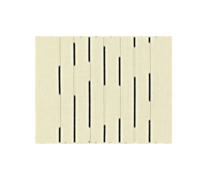 Tissu Larsen brodé de fines rayures bicolores