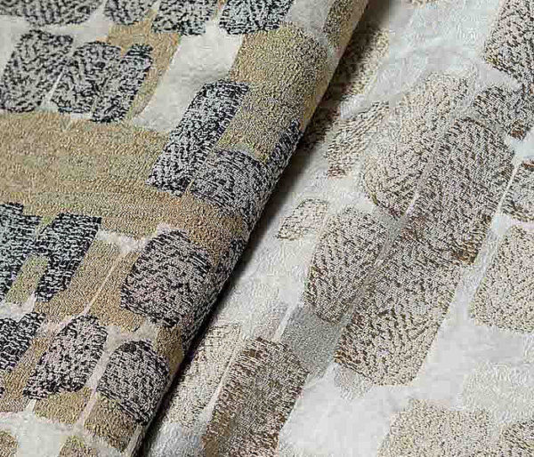 Jacquard aux motifs asiatiques