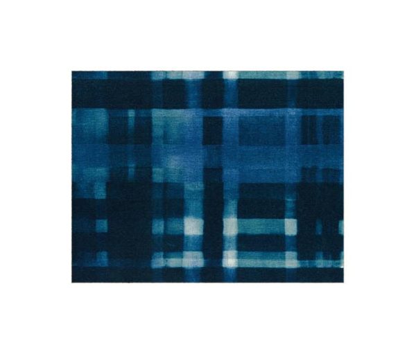 Velours contemporain aux motifs de tartan écossais