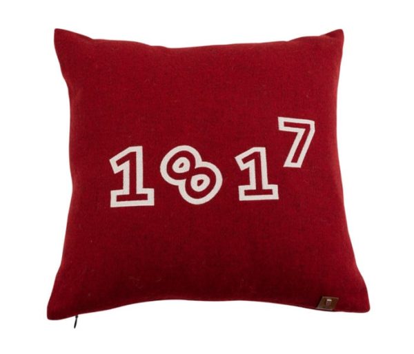 coussin Arpin imprimé du chiffre 1817