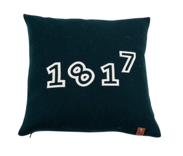 coussin Arpin imprimé du chiffre 1817