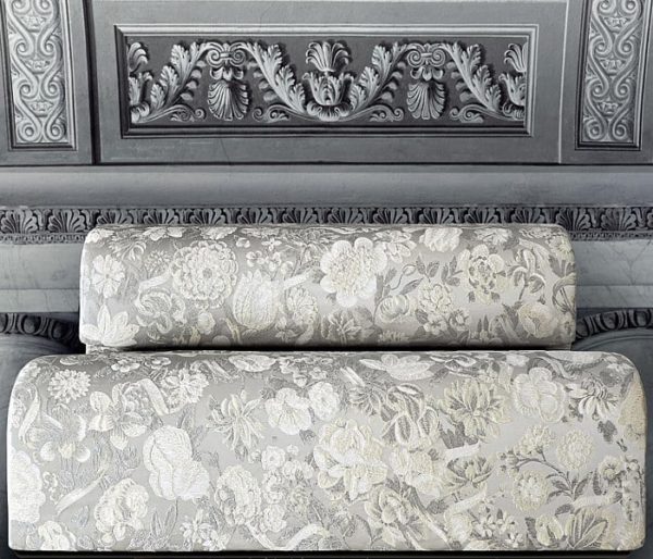 tissu jacquard avec dessin floral