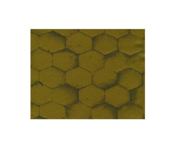 tissu satin avec motifs hexagonaux