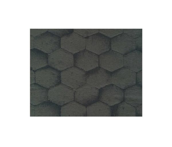 tissu satin avec motifs hexagonaux