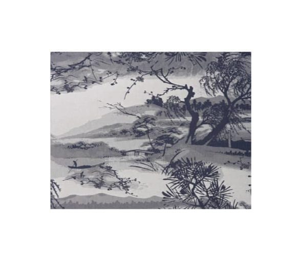 toile imprimée d'un paysage Japonais