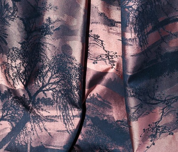 toile imprimée d'un paysage Japonais