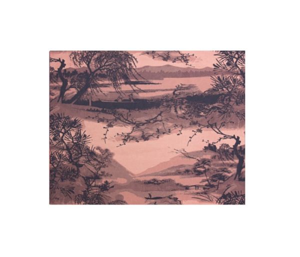 toile imprimée d'un paysage Japonais