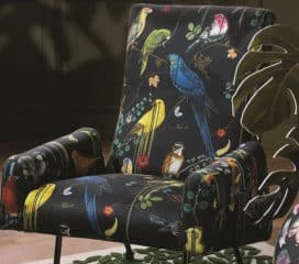 Christian Lacroix<br>Tissu Birds Sinfonia