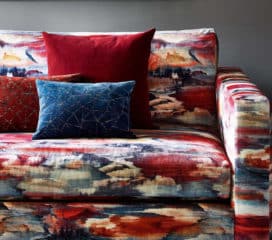 Jane Churchill<br>Tissu Solace Velvet