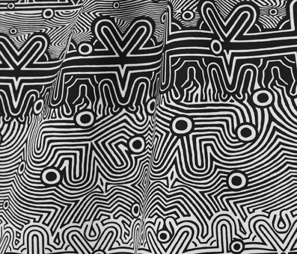 coton imprimé de motifs de Jean Paul Gaultier