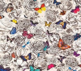 Osborne & Little<br>Tissu Butterfly Garden