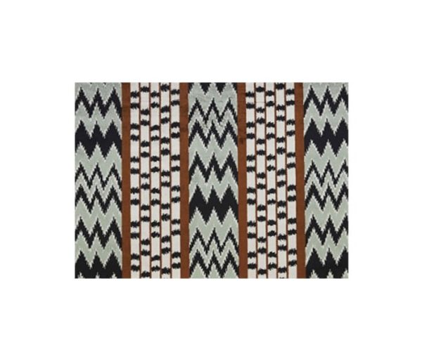 tissu jacquard au motif tribal