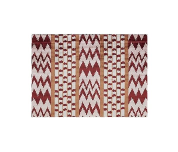 tissu jacquard au motif tribal