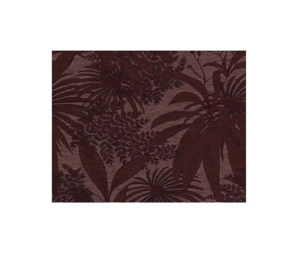 Tissu d'ameublement brodé d'un motif jungle