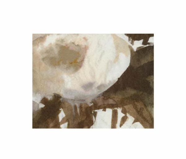 satin imprimé de larges fleurs façon aquarelle