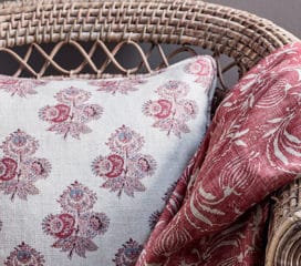 GP&J Baker<br>Tissu Poppy Paisley