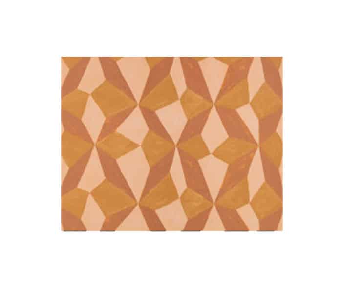 Tissu recyclé avec motifs géométriques