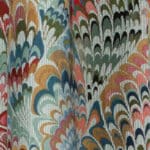 Coton imprimé de motifs multicolores