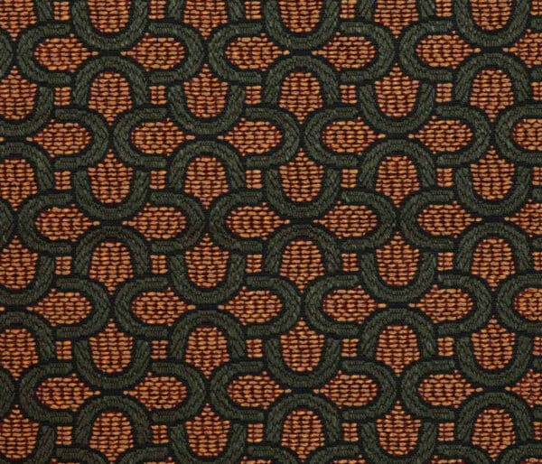 tissu jacquard constitué d'anneaux brisés